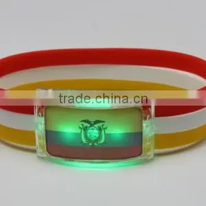 New Fashion Men Punk Charm Bracelet Silicone Bangle Sports Casual Wristband Birthday Gift thumbnail-2