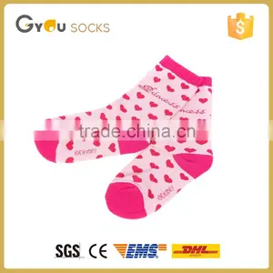 Lovely Heart Pattern Children Pink Girls Casual Socks Wholesale thumbnail-1