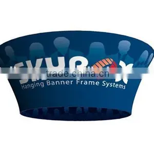 Custom Company Logo Printed Fitted Stretch Stand and Hang Up Banner thumbnail-3