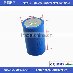 Hot Sale HJBP ER341245 3.6V LiSOCl2 Non-rechargeable Lithium Primary Battery thumbnail-1