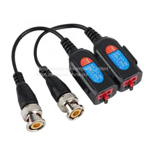 Newest Combinable HD Video Balun 4-IN-1 CVI TVI AHD 720P/960P/1080P/3MP/4MP/5MP/8MP Passive Utp Video Balun thumbnail-1