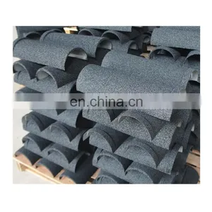 Relitop Factory Stone Coated Step Tile Roofing Sheet Accessories Circular Hip Bent Tiles Barrel Roofing Ridge Tile thumbnail-1