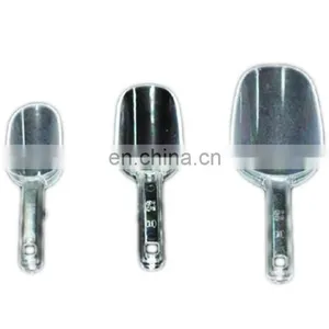 Transparent Plastic Kitchen Scoops, Coffee Candy Shovels thumbnail-1