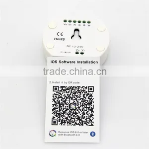 Smart RGB/W LED Strip Light Bluetooth LED Controller With Multilingual Android & IOS APP, Support Disco Mode and Camera Colorpix thumbnail-4