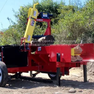 Petrol Engine Agricultural Machinery Wolverine A Firewood Processor With Log Table Lifter thumbnail-2