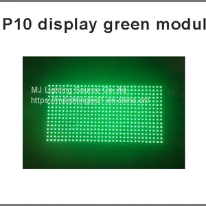 Outdoor Led P10 Display Module Digital Display Moving Sign Display Board LED Board Green Color thumbnail-3