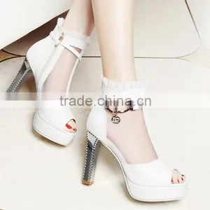 C71694A Latest Fashion Ladies High Heel Wedding Party Bride Shoes thumbnail-1