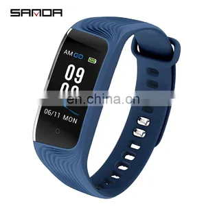 SANDA S4 Men Women Sports Bracelet Wrist Band Smart Watch Hear Rate Monitor Fitness Gps Smartwatch thumbnail-2