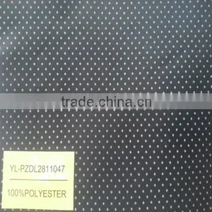 Black Base Color White Spot Twill Lining thumbnail-1