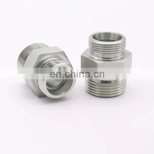 Copper Brass Stainless Steel Fitting Coupling Straight Fitting for High Speed Rails thumbnail-5