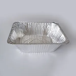 5400ml Deepened Tin Foil Soup Pan Turkey Tray With Lid thumbnail-5
