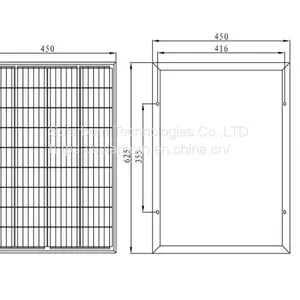 50W Mono Solar Panel With 36 Pieces Solar Cells thumbnail-2
