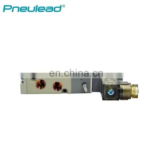 VS Series 1/4'' Single Electrical DC 24V 5 Way 2 Position Solenoid Valve Pneumatic Valve thumbnail-3