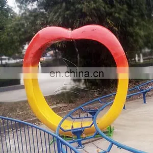 Popular Wacky Worm Train With Track Roller Coaster Ride thumbnail-2