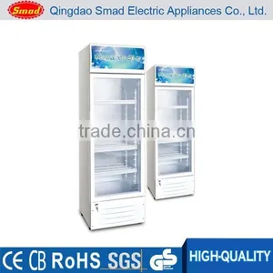 LC-318 Supermarket Display Glass Door Upright Showcase Price for Sale thumbnail-1