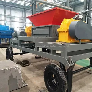 Factory Price Car Truck Tire Shredder Machine thumbnail-1