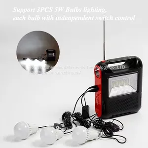 Portable Bluetooth Speaker With Torch Light and Bulbs for Outdoor Camping thumbnail-2