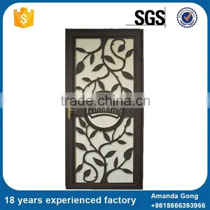 New Style And Cheap Wrough Decorative Iron Door Gate thumbnail-3