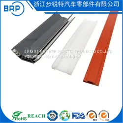 Factory Supply ABS or PVC/UPVC /PS /PE/PP/PC Plastic Rigid Extrusion Profile for Refrigerator Parts With Good Price thumbnail-1