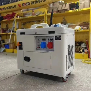 5kW Three Phase 380V Portable Silent Gasoline Generator Home & Office Backup Power thumbnail-5