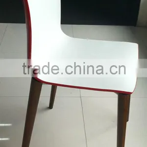 Replica Famous Contemporary Elegant Grace Design ABS Seat Alp Nuhoglu Frame Wood Chair for Dining Room/living Room thumbnail-1