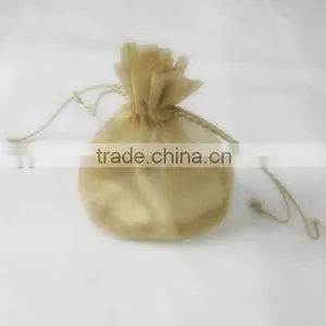 Fringed Organza Transparent Gift Drawstring Bags for Party/Christmas Packing Jewelry/candy/wine of the Bottle/gift thumbnail-2