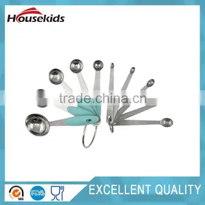 Measuring Spoons, Stainless Steel Deluxe 10 Pieces Set thumbnail-1