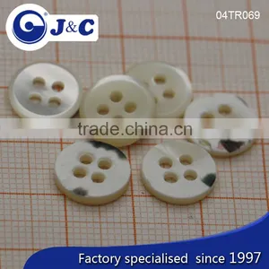J&C 2 Holes Square Trocas Shell Buttons for Fashion Shirt.TR069,070 thumbnail-3