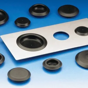 MOCAP Plastic Door Window Mounting Locking Hole Plugs Button Cover Snap in Hole Plugs thumbnail-3
