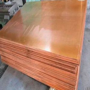 H65 Brass Plate With a Thickness of 1.0mm, Soft Material C1100 Environmentally Friendly Red Copper Skin thumbnail-2