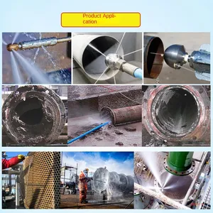 High Pressure Water Jetting Machine Hydro Blasting Machine Industry Heat Exchanger Pipe Cleaning System thumbnail-2