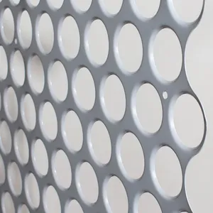 Customized Various Hole Perforated Aluminum/Galvanized Steel Decorative Wall Facade Metal Panels thumbnail-1