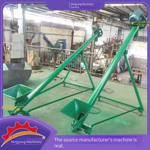 219 Diameter Fly Ash Vertical Feeder, 6-meter Long Sludge Powder Feeder, Thickened Pipe Wall Screw Conveyor thumbnail-3