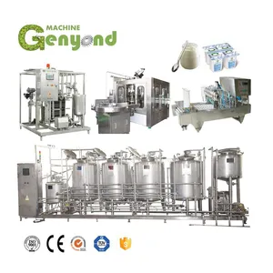 Shanghai Factory Cheap Small Scale UHT Milk Homogenizer Sterilization Sterilizer Aseptic Filling Machine Processing Line Plant thumbnail-5