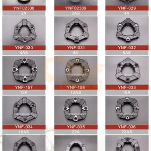YNF Factory Wholesale Flexible Rubber Coupling CF-A for Excavator Air Compressor Connecting Glue Assembly thumbnail-3
