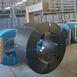 DCL Certified Prestressed Concrete Sleeper 7X12.7mm Carbon PC Steel Strand With Certificate thumbnail-5