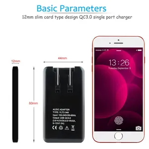 PD 3.0 Multi Port Foldable GaN 20W Fast Wall Charger for Mobile Phone and Other Devices thumbnail-5