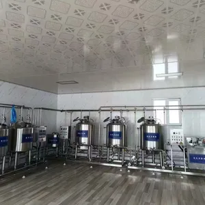Cream Cheese Yogurt Production Line Fully Automatic Fresh Milk Processing Equipment Intelligent Yogurt Equipment thumbnail-1