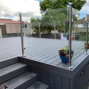 Stainless Steel Glass Railing Post for Modern Balustrades thumbnail-4
