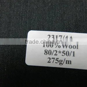 100% Wool Herringbone thumbnail-1