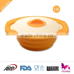 Hot Sale Foldable Silicone Steamer thumbnail-2