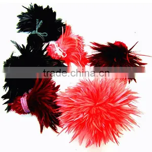Wholesale Rooster Feathers Bulk Red Color Feather Cock Saddles Quality Choice thumbnail-2