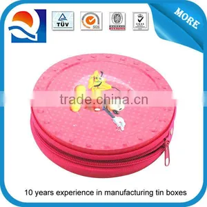 Promotional Personalized cd Tin Box With Zipper thumbnail-3