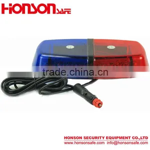 HSM427 Amber/Blue LED Emergency Warning Mini Lightbar thumbnail-3