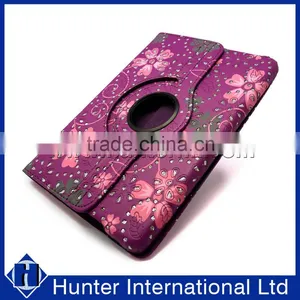 Floral Revolving Flat Computer Cover For IPad Mini thumbnail-3
