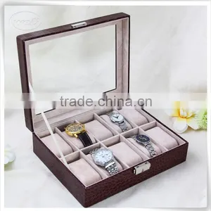 Practically Designed Supple Leather Automatic Watch Box thumbnail-1