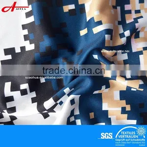 Soft Handfeeling Camouflage Printed Knitted Fabric for Men's T-shirt thumbnail-6