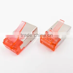Prime Quality Male Cat6 Connector Shielded Modular Plug Rj45 thumbnail-3