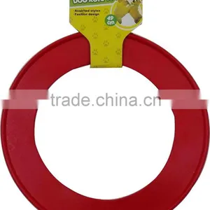 Flying Disc Plastic Pet Dog Frisbee Selling Pet Frisbee With Hole thumbnail-1