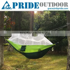 Ultralight Travel Portable Camping Hanging Bed Fabric For Hammock Swing With Mosquito Net thumbnail-1